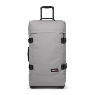 Torba podróżna Eastpak Tranverz M Pebble Grey (78 litrów) z kółkami szara