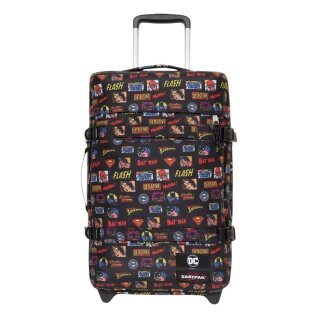 Torba podróżna Eastpak Transit'r S DC Icons (42 litry) z kółkami czarna/kolorowa