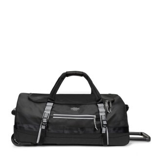 Torba podróżna Eastpak Duffel Pack Wheel M z kółkami (60 litrów) Tarp Reflect - czarna