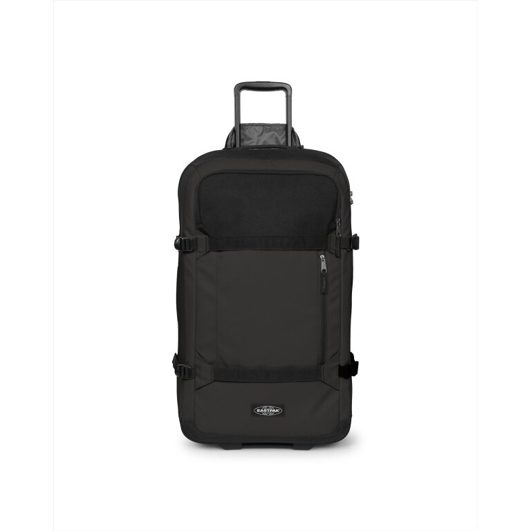 Torba podróżna Eastpak Transit'r Pro M Autentyczny Oryginał (z kółkami, 63 litry) czarna