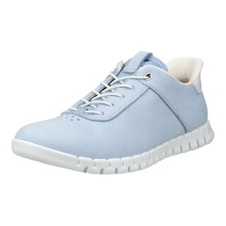 ECCO Sneaker Gruuv Lite (skóra nubukowa) jasnoniebieskie damskie