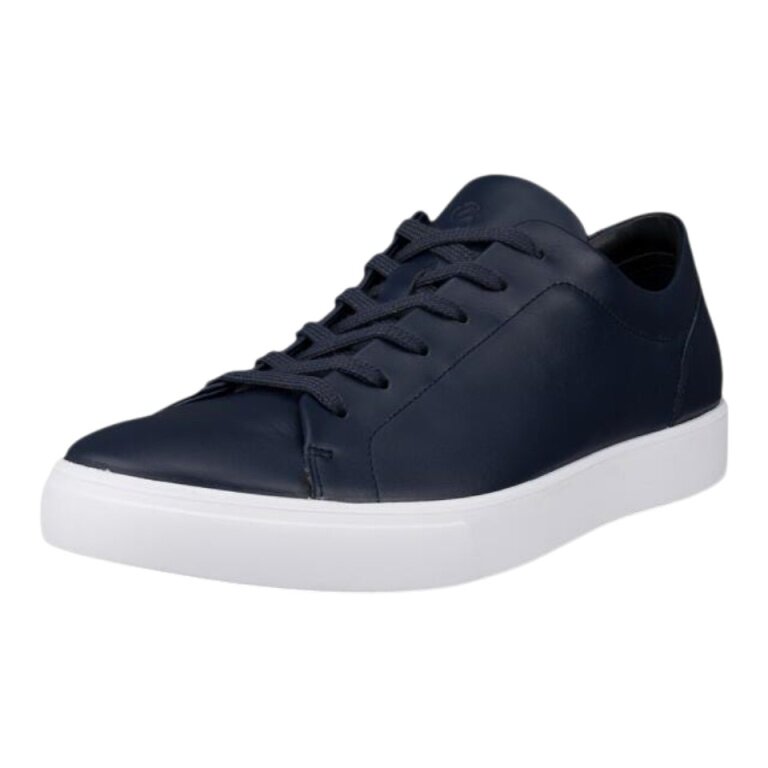 ECCO Sneaker Soft 10 (skóra licowa) granatowy męski