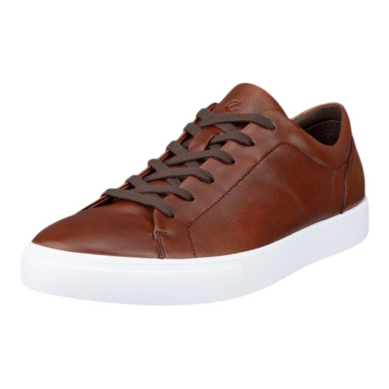 ECCO Sneaker Soft 10 (skóra licowa) brązowy cognac męski