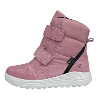 Ecco zimowe buty Urban Snowboarder Mid GTX (skóra zamszowa, wodoodporne) różowe dziewczęce