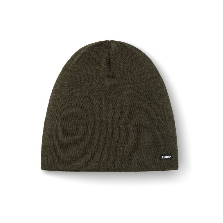 Czapka Eisbär (Beanie) Ogle - Merinomix - ciemnozielona - 1 sztuka