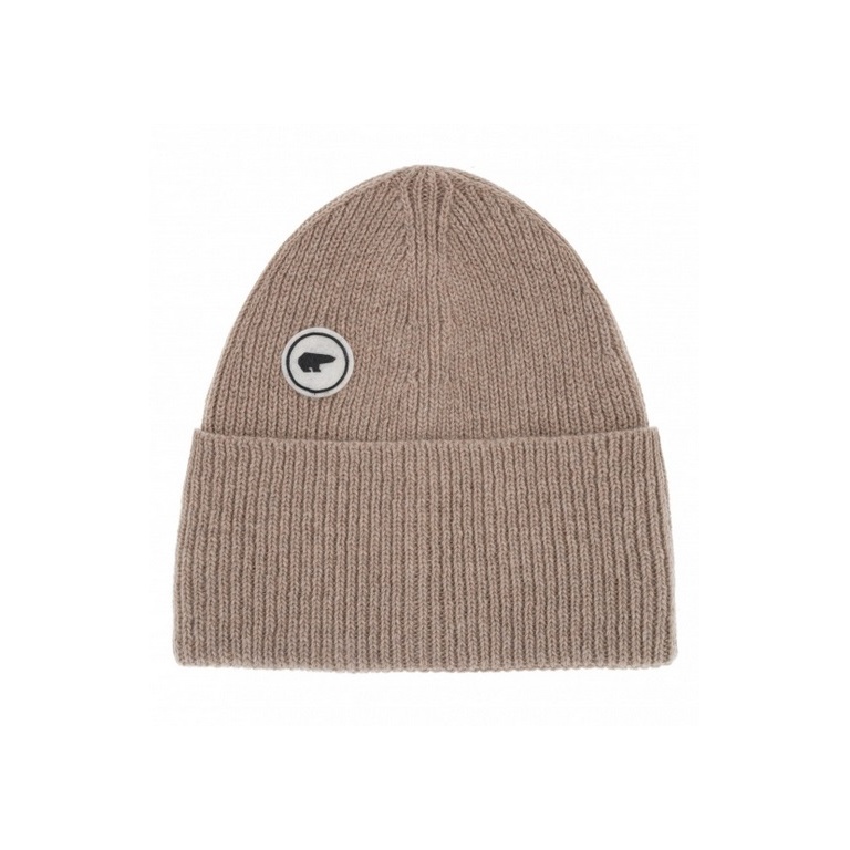 Eisbär Czapka (Beanie) Kalea - Kaszmir - brązowy