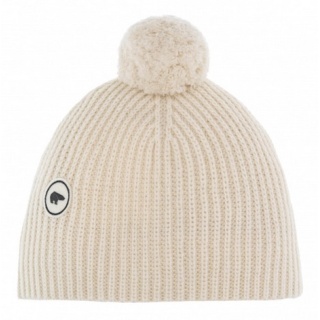 Eisbär Czapka (Pompon) Mirna - Kaszmir - beż Damska