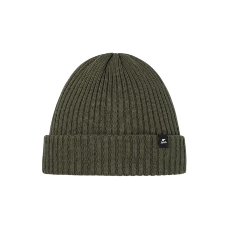 Czapka Eisbär (Beanie) Ripp MÜ 2.0 struktura rib - ciemnozielona - 1 sztuka