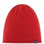 Eisbär Czapka (Beanie) Wełna Merino Oversize Pulse czerwona Męska
