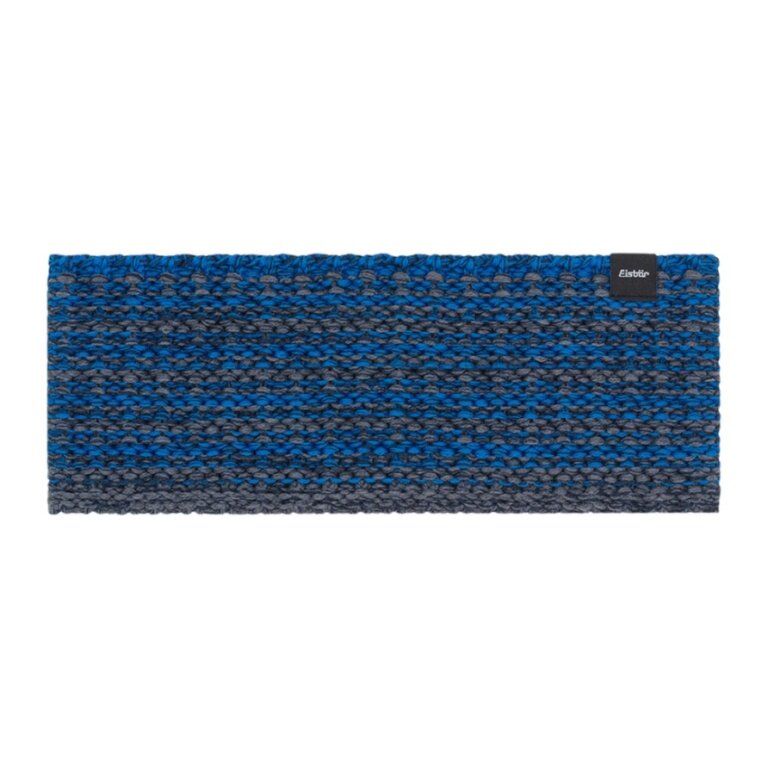 Czapka polarowa Eisbär Campo STB - Merinomix - szara/niebieska - 1 sztuka