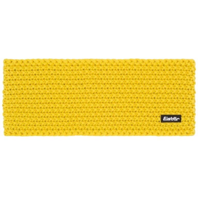 Czapka polarowa Eisbär Jamies (podszewka z wełny merino) żółta damska