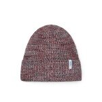 Czapka zimowa Eisbär (beanie, Merinomix) Swell czerwono-melanzowana - 1 sztuka