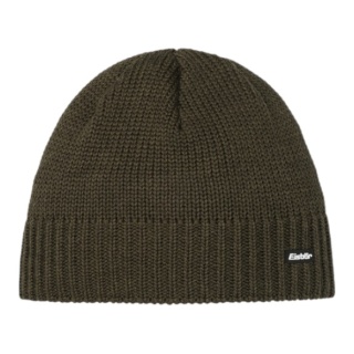 Czapka zimowa Eisbär (beanie) Trop wzór dzianiny wełna merino - khaki zielony - 1 sztuka