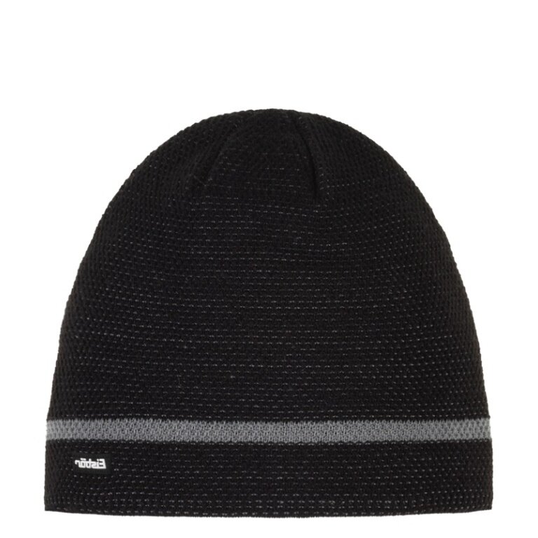 Czapka Eisbär (Beanie) Butch Reflective - czarna - 1 sztuka