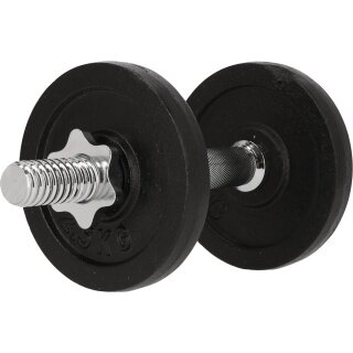 Zestaw hantli Endurance Kurzhantel czarny/szary 10kg - 1 sztuka -