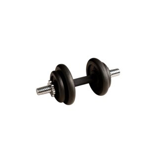 Zestaw hantli Endurance Kurzhantel czarny 2x10kg