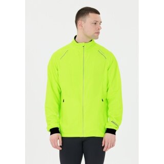 Kurtka biegowa Endurance Earlington V2 (wiatroszczelna, oddychająca) neonowa żółta męska