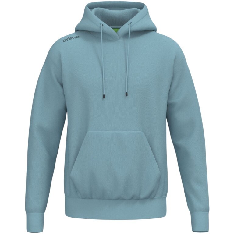 Erima bluza z kapturem TS Hoodie (mieszanka bawełny) niebieska męska
