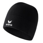 Erima Czapka (Beanie) Fleece czarna - 1 sztuka