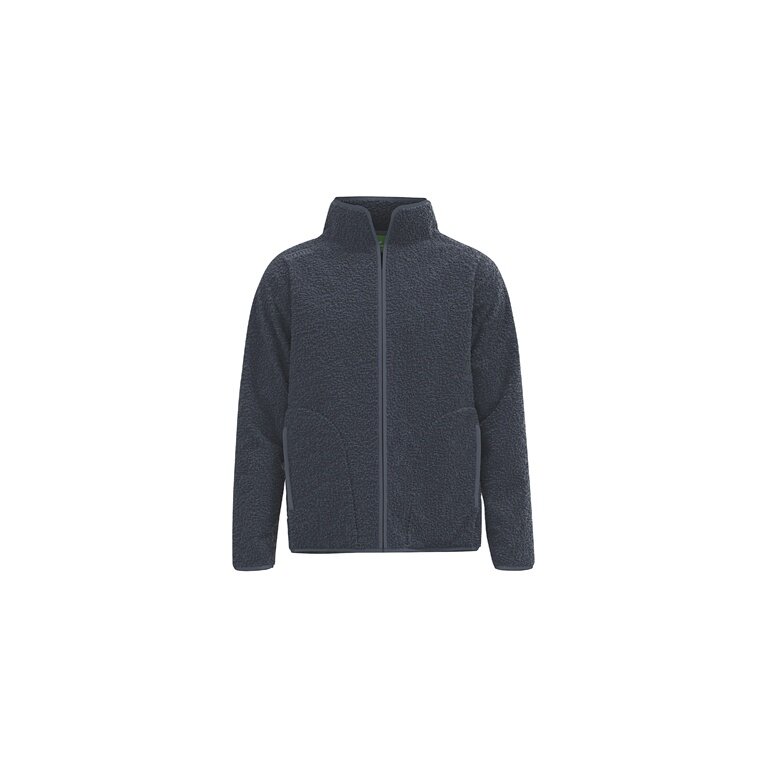 Erima Fleecejacka Teamsport (miękka, przyjemna tkanina teddy-fleece) szara męska