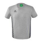 Erima T-shirt Freizeitowe Essential Team - miękki mix bawełny, klasyczny krój - jasnoszary/szary dla chłopców
