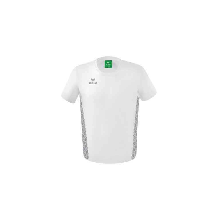 Erima T-shirt rekreacyjne Essential Team - miękki mix bawełny, klasyczny krój - biały/szary chłopcy