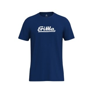 Erima T-shirt rekreacyjny Retro 2.0 (100% bawełna) granatowy męski