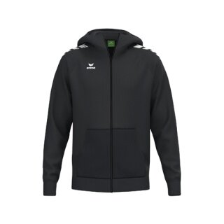 Kurtka z kapturem Erima CMPT Wings Hoody (materiał mieszany) czarna męska
