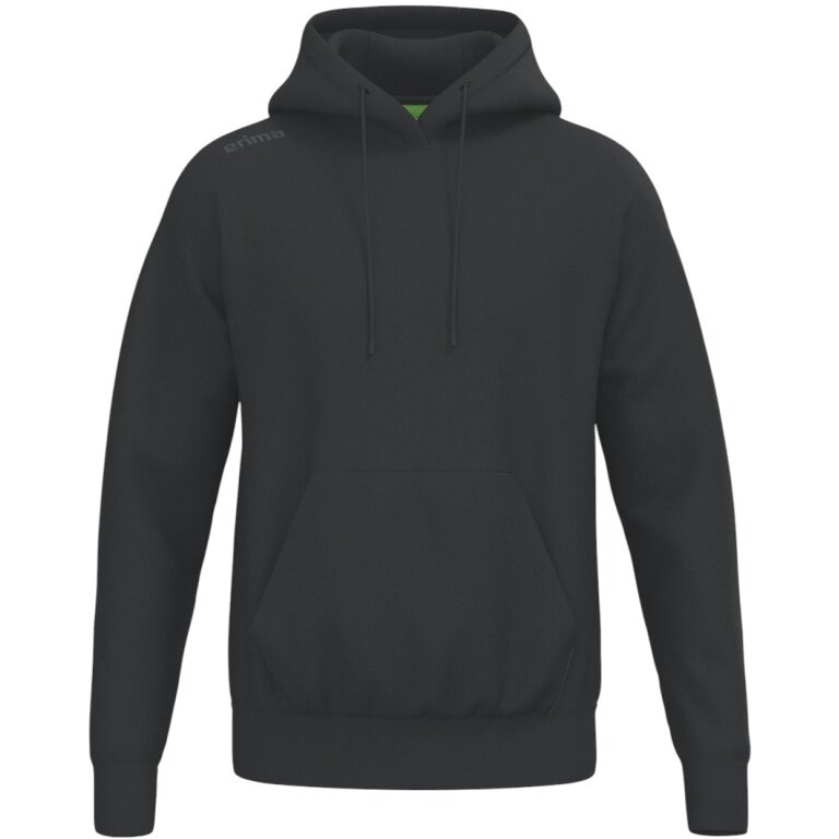 Erima bluza z kapturem TS Hoodie (mieszanka bawełny) czarna męska