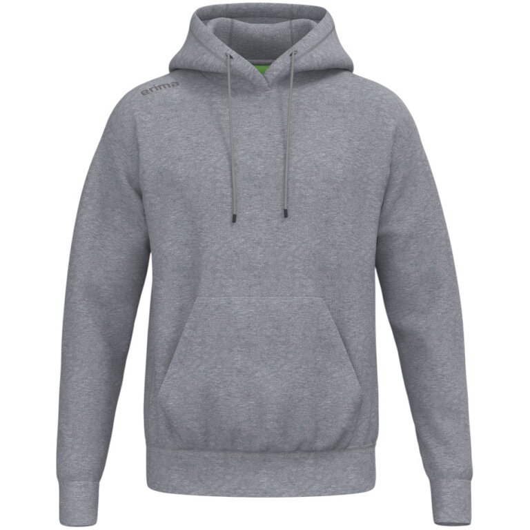 Erima bluza z kapturem TS Hoodie (mieszanka bawełny) szara męska