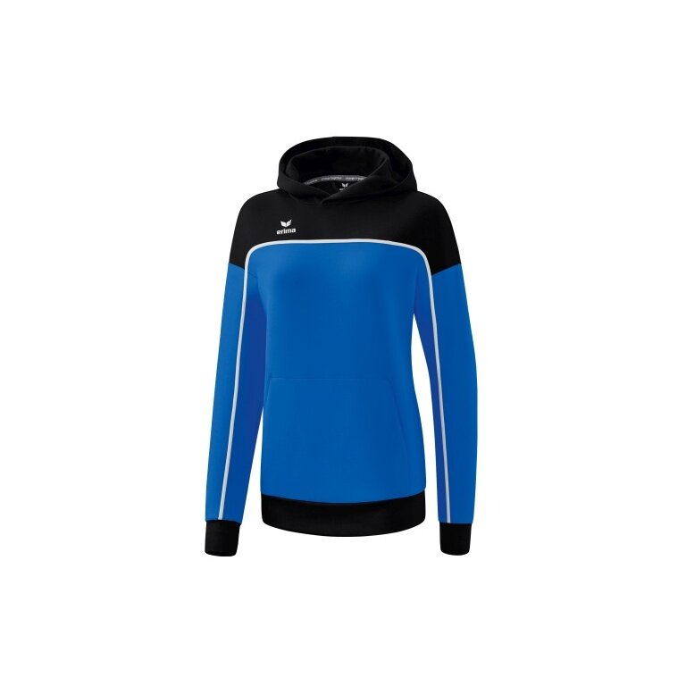 Erima Bluza z kapturem Hoodie Change (mieszanka bawełny) niebieska/czarna damska