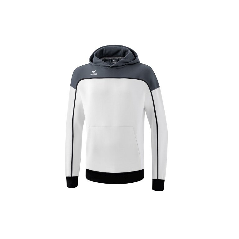 Erima Bluza z kapturem Hoodie Change (mieszanka bawełny) biały/szary/czarny chłopcy