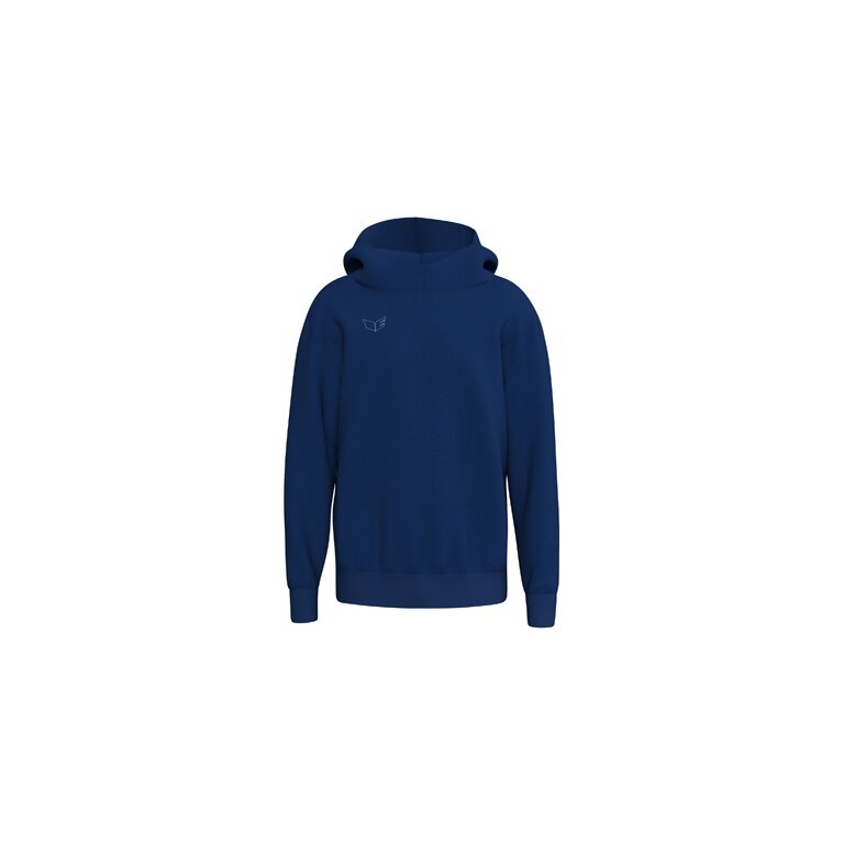 Erima bluza z kapturem Premia Hoodie (materiał mieszany, przyjemne wrażenie noszenia) granatowa męska
