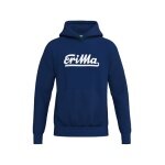 Erima Hoodie Retro 2.0 (mieszanka bawełny) granatowy męski