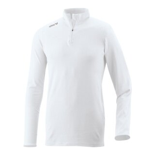 Erima Sportowa koszulka z długim rękawem Rolli Half-Zip (miękki materiał elastyczny) biały mężczyźni