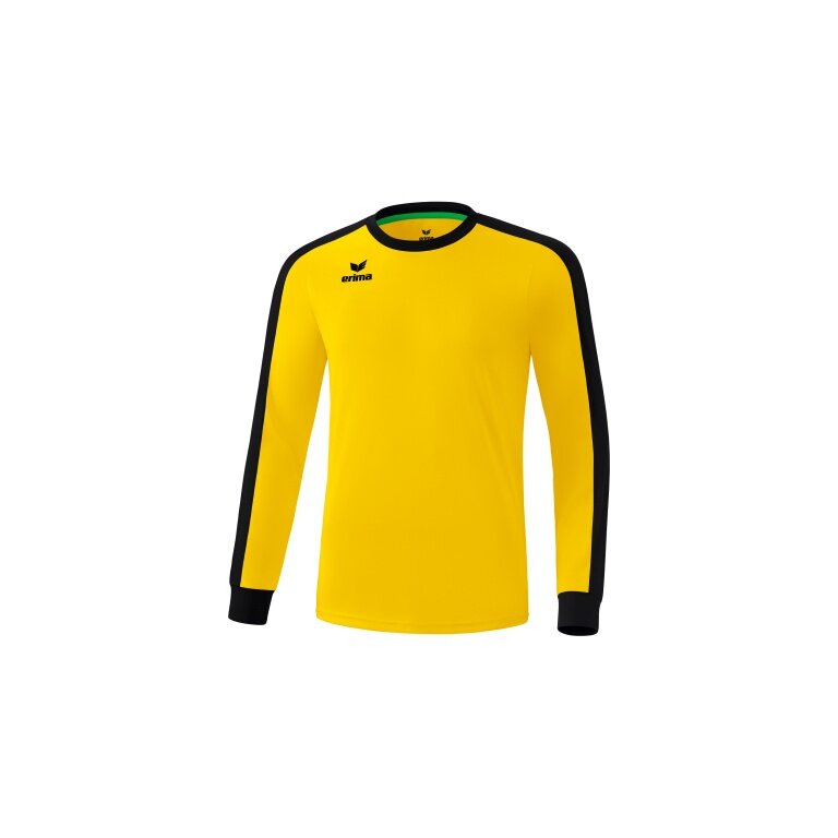 Erima Sportowa koszulka z długim rękawem Trikot Retro Star (100% poliester) żółto/czarna męska