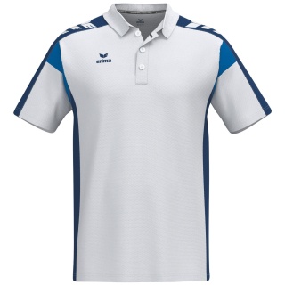 Erima Tennis-Polo Celebrate 125 Funkcja (100% rec. poliester, szybkoschnący) biały/granatowy Mężczyźni
