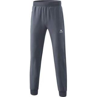 Erima Spodnie prezentacyjne Change (100% rec. poliester, lekkie, kieszenie na zamek błyskawiczny) długie szare męskie