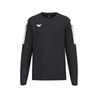 Erima Pulower Intro Sweatshirt (wytrzymały materiał funkcyjny) czarny męski