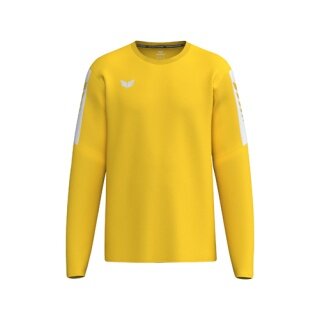 Erima Pulower Intro Sweatshirt (wytrzymały materiał funkcjonalny) żółty męski