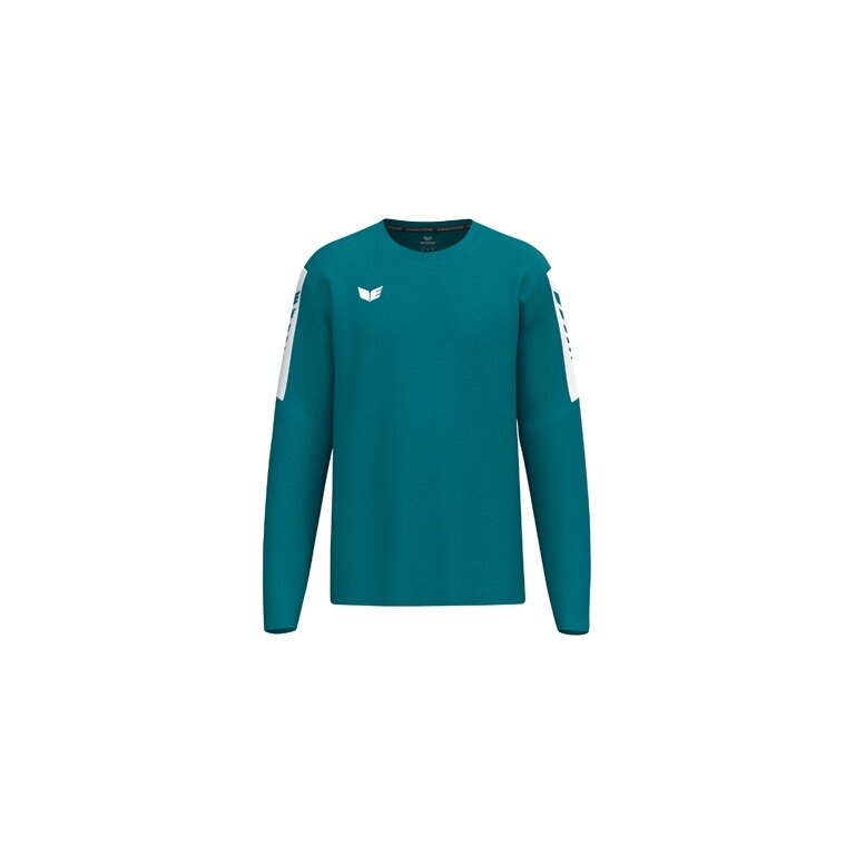 Erima Pulower Intro Sweatshirt (wytrzymały materiał funkcjonalny) niebieski męski