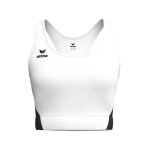 Erima Sport-Bra T&F Wings (Racerback, pochłaniający wilgoć) biały/czarny damski