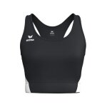 Erima Sport-Bra T&F Wings (Racerback, pochłaniający wilgoć) czarny damski