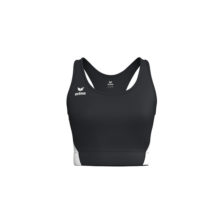 Erima Sport-Bra T&F Wings (Racerback, pochłaniający wilgoć) czarny damski