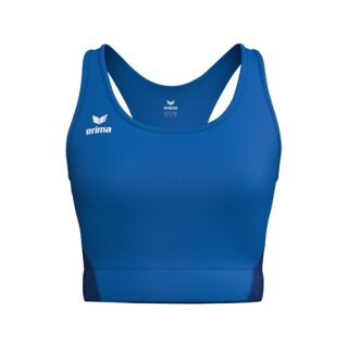 Erima Sport-Bra T&F Wings (Racerback, pochłaniający wilgoć) niebieski królewski damski