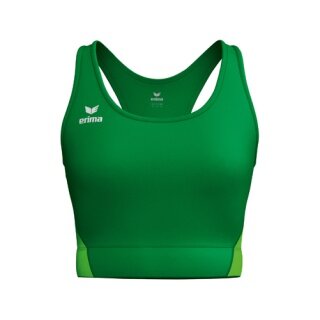 Erima Sport-Bra T&F Wings (Racerback, pochłaniający wilgoć) zielony damski