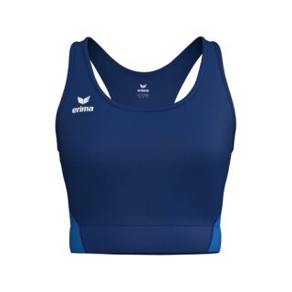 Erima Sport-Bra T&F Wings (Racerback, pochłaniający wilgoć) granatowy dla kobiet