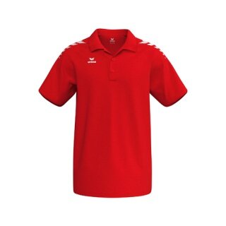 Erima Sport-Polo CMPT Wings (mieszanka bawełny, wygodny krój) czerwono/białe męskie
