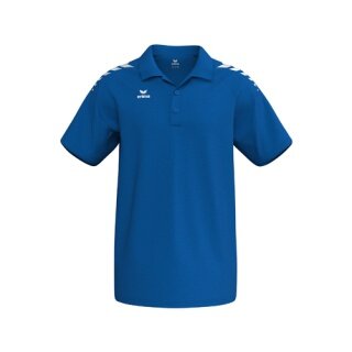 Erima Sport-Polo CMPT Wings (mieszanka bawełny, wygodny krój) niebiesko-białe męskie