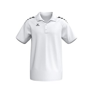 Erima Sport-Polo CMPT Wings (mieszanka bawełny, wygodny krój) biało-czarny mężczyźni
